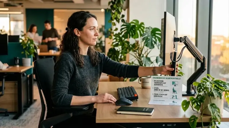10-Minute Ergonomics Self-Check
