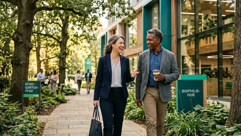 Lunch Walk: Walking together instead of sitting